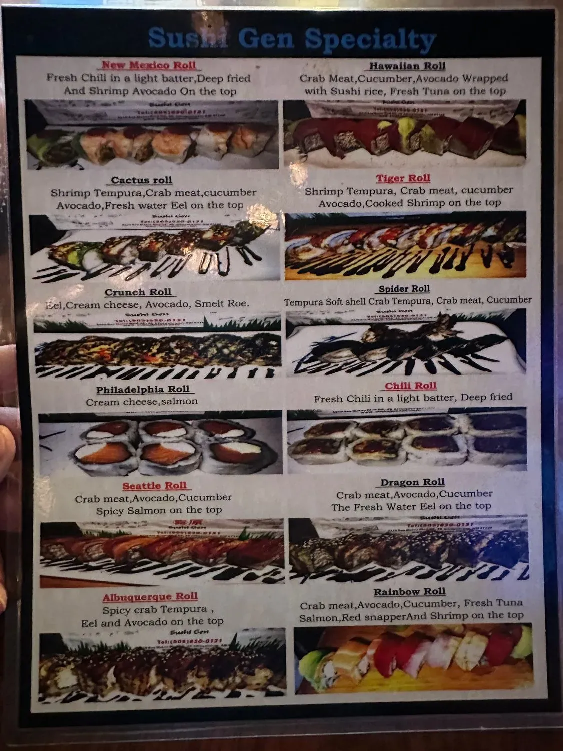 Menu 3