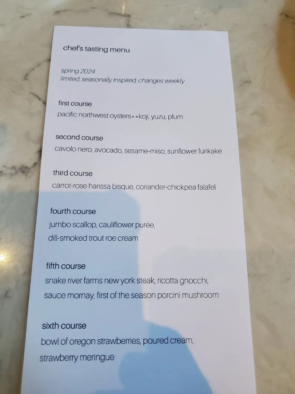 Menu 4