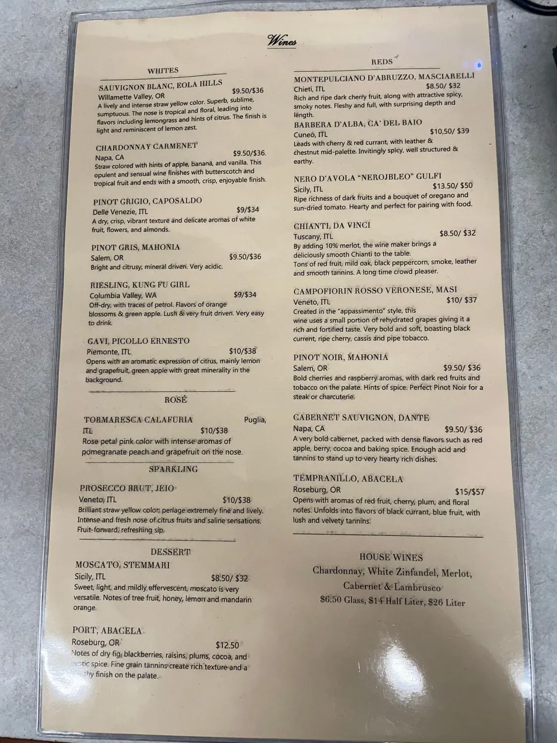 Menu 3