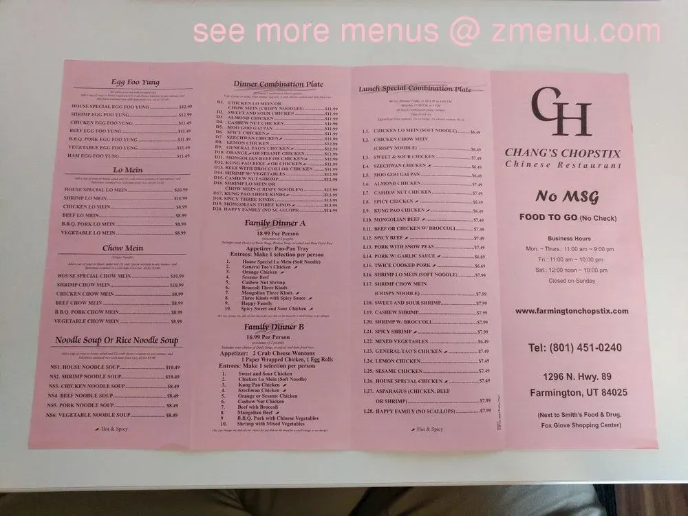 Menu 3