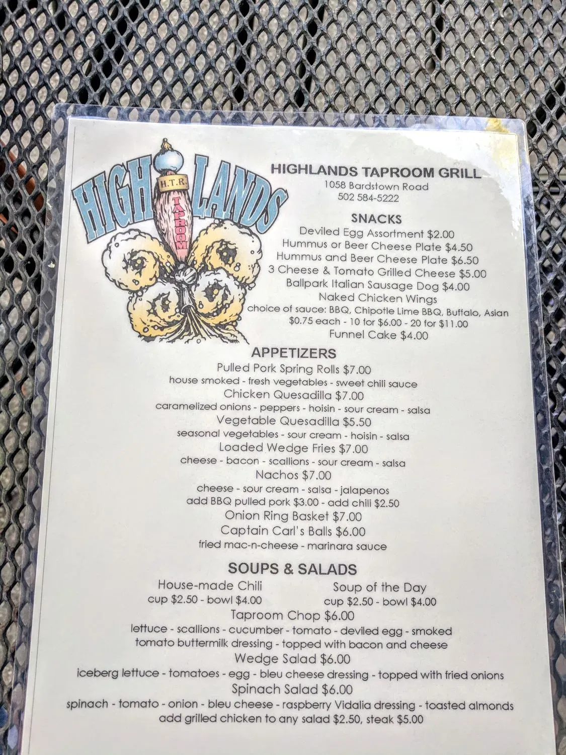 Menu 6