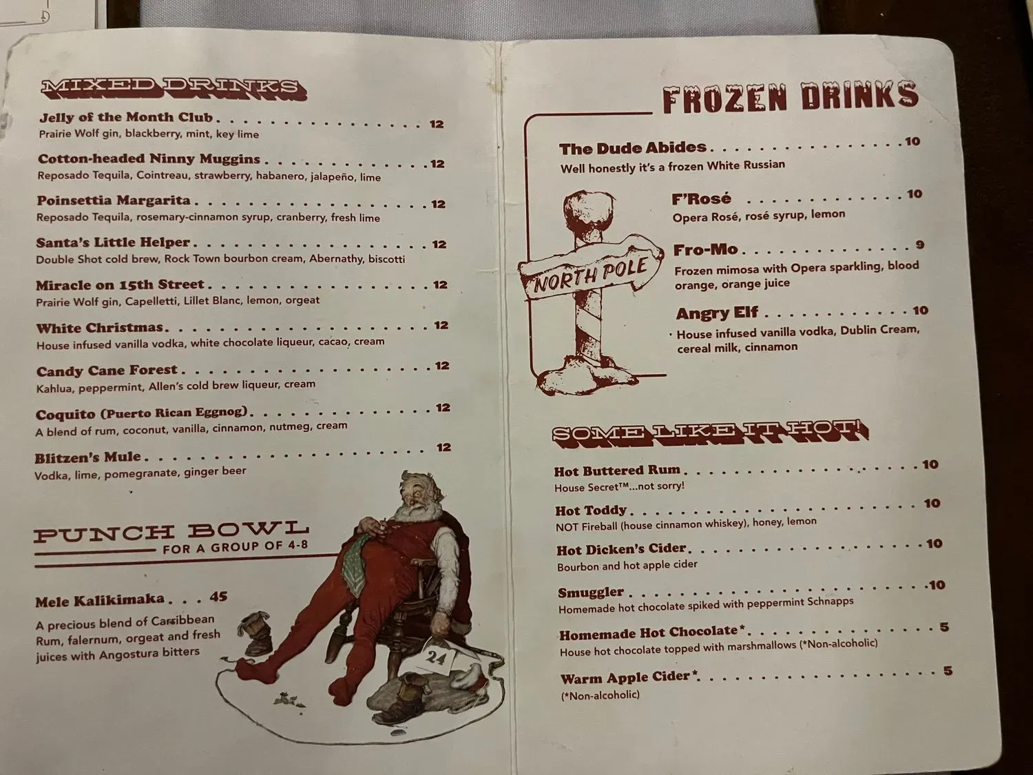 Menu 4