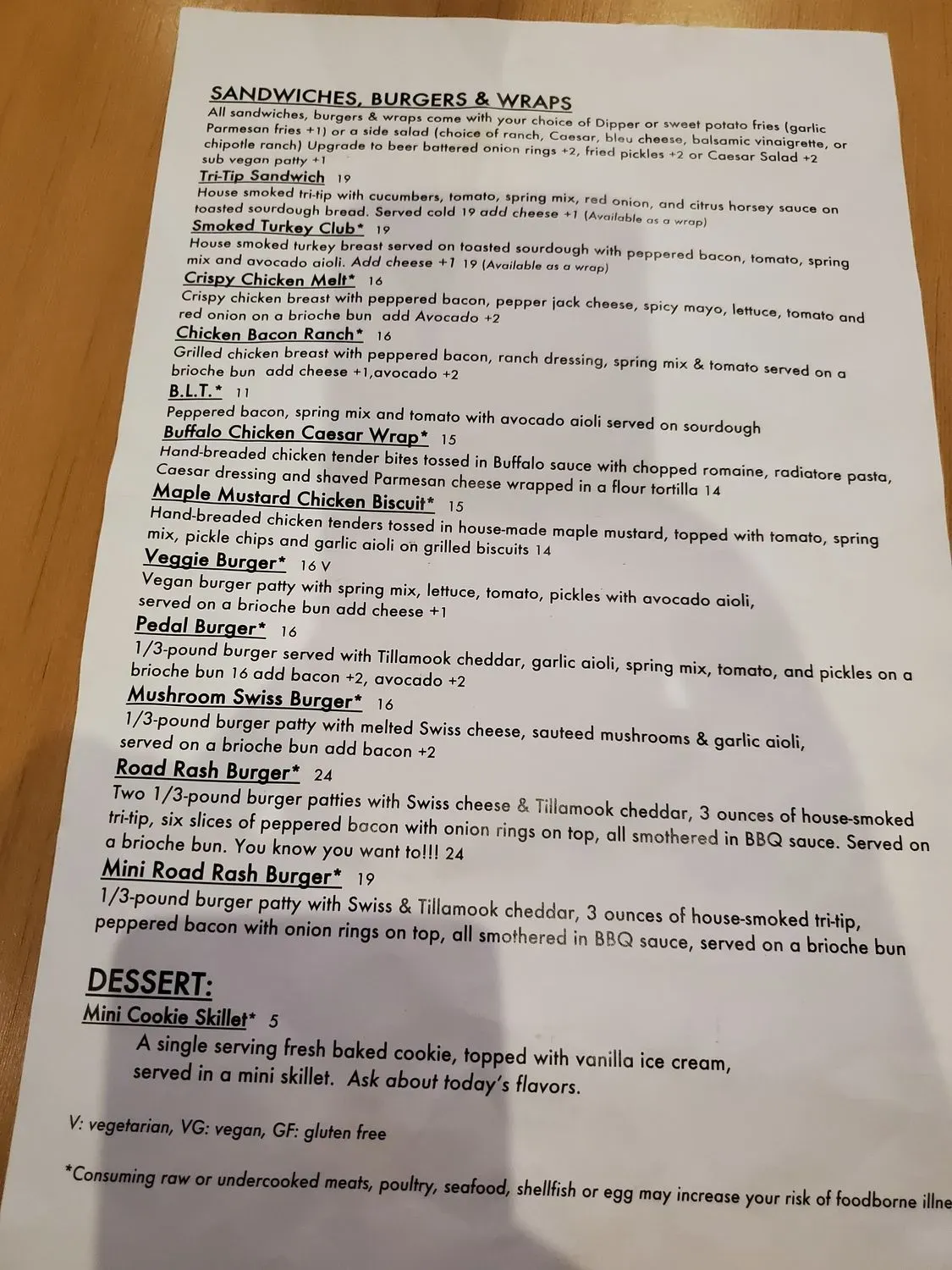 Menu 4