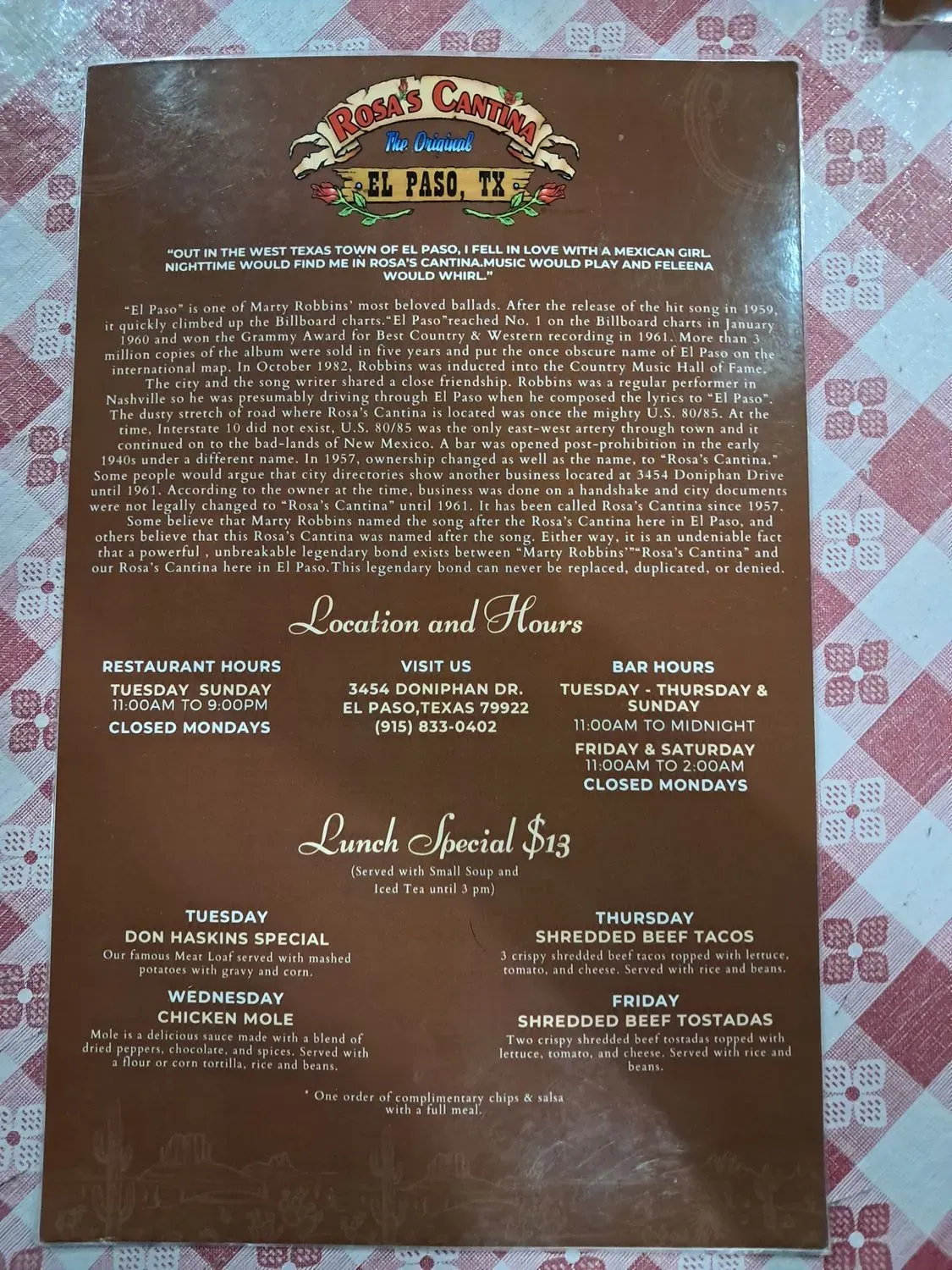 Menu 3