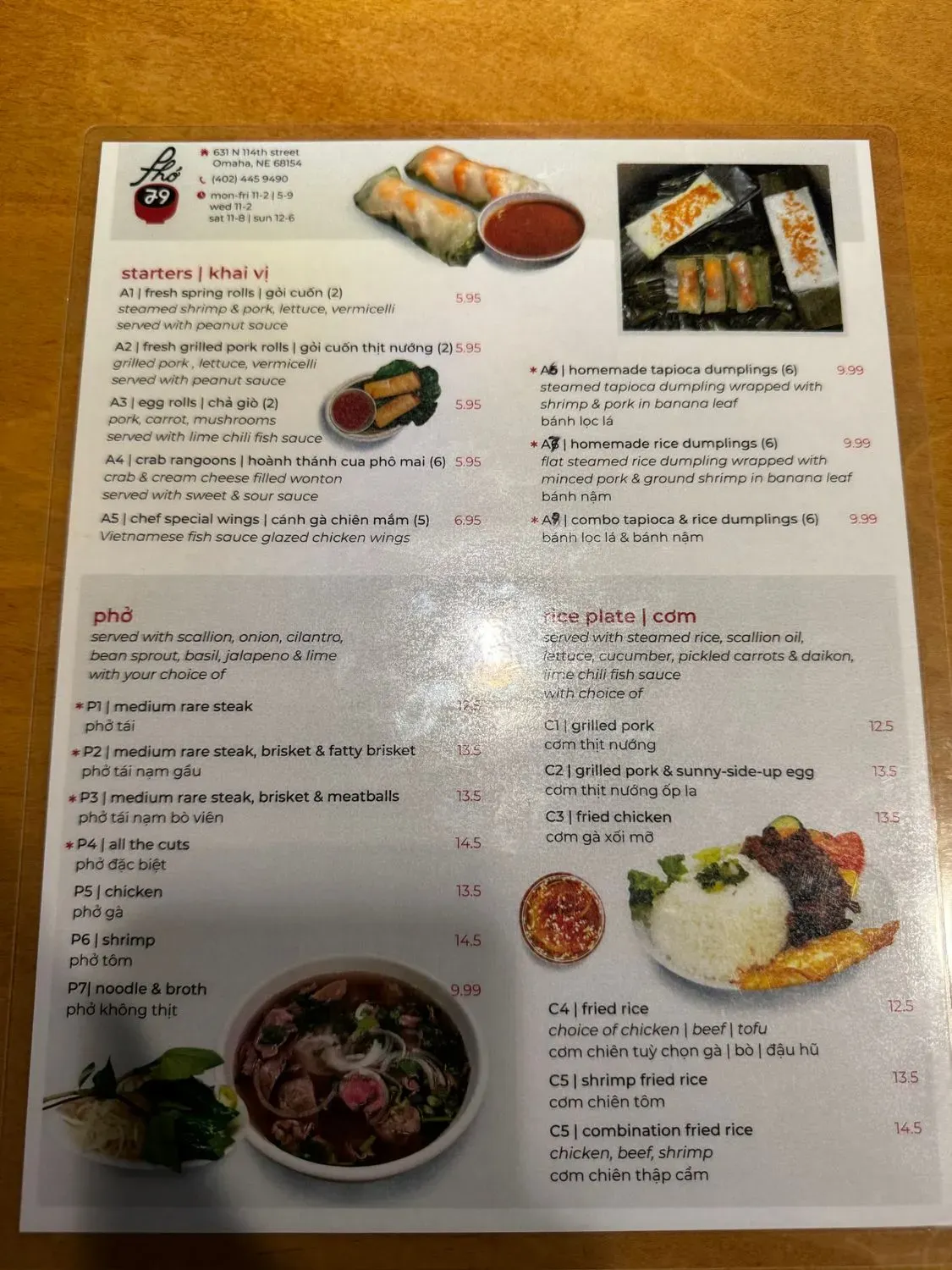 Menu 6