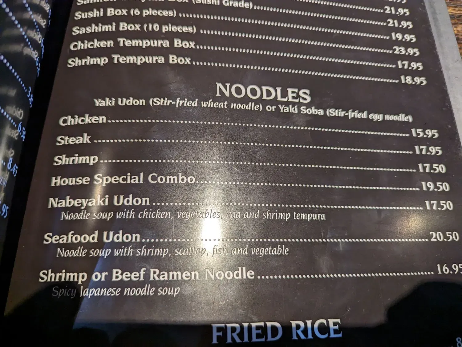 Menu 6