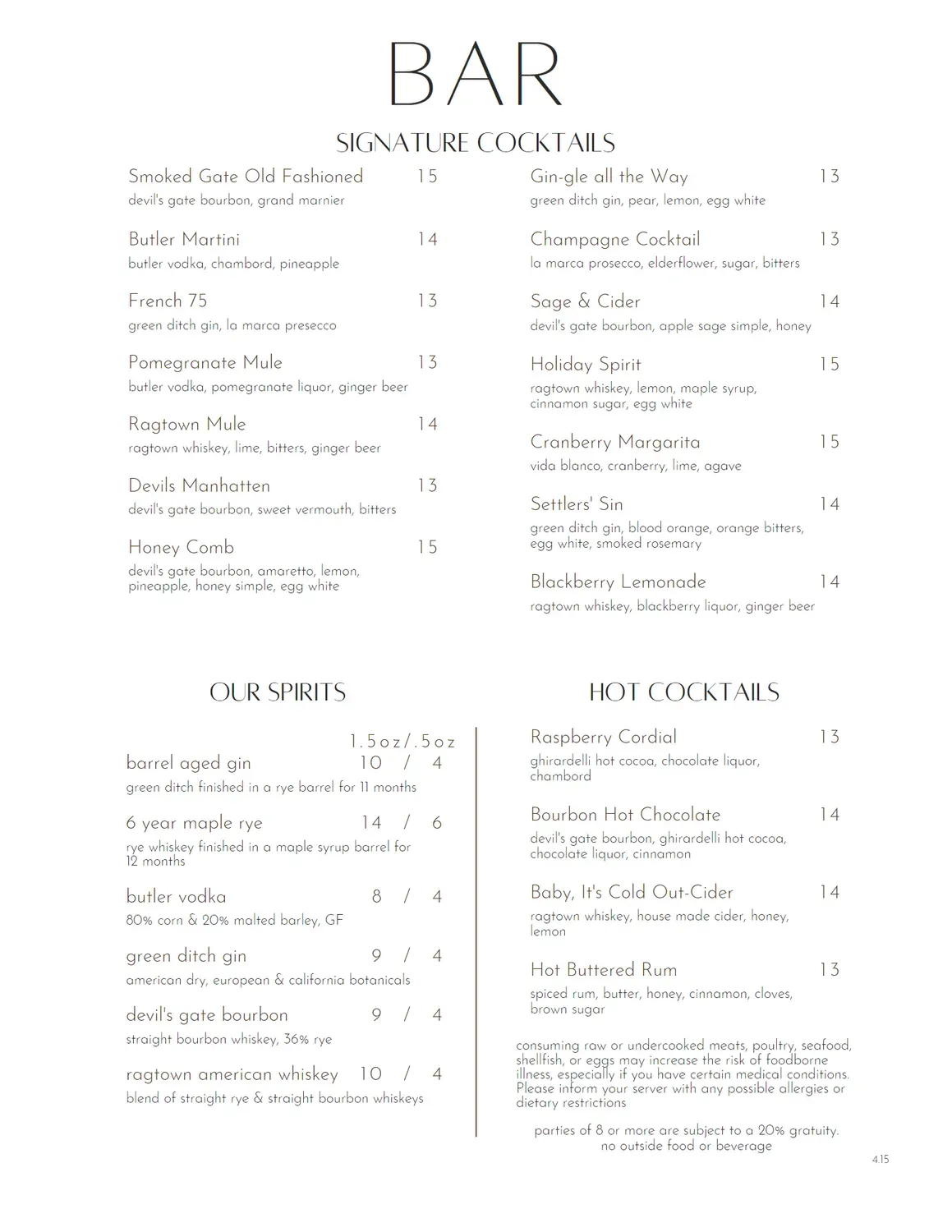 Menu 3