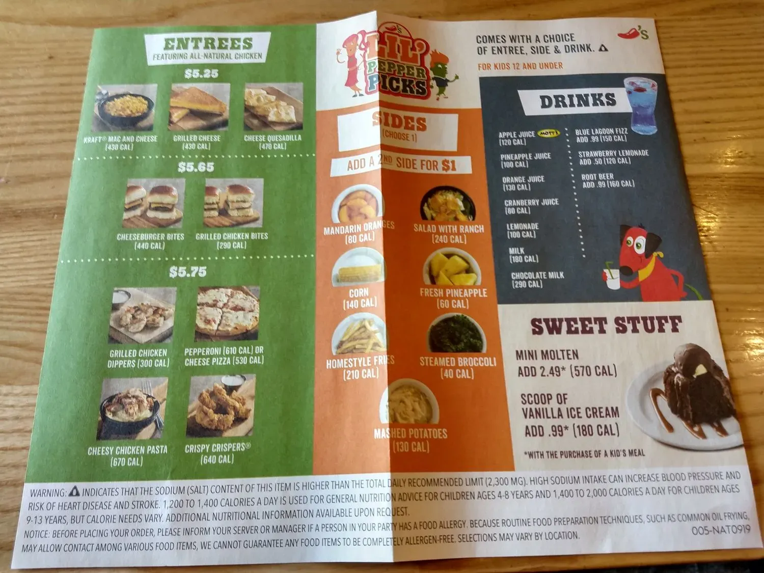 Menu 3