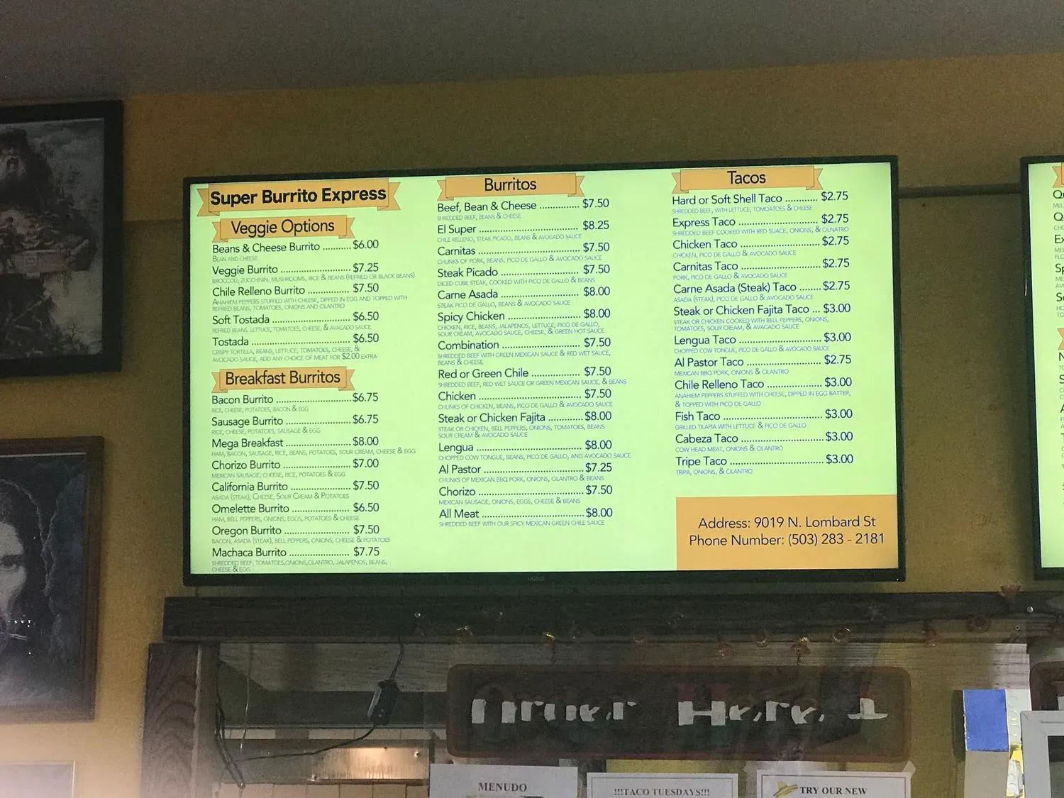 Menu 6