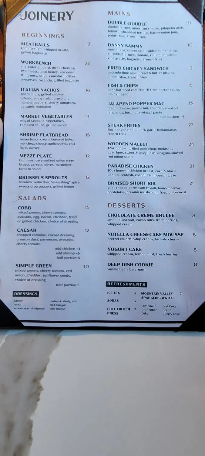 Menu 6