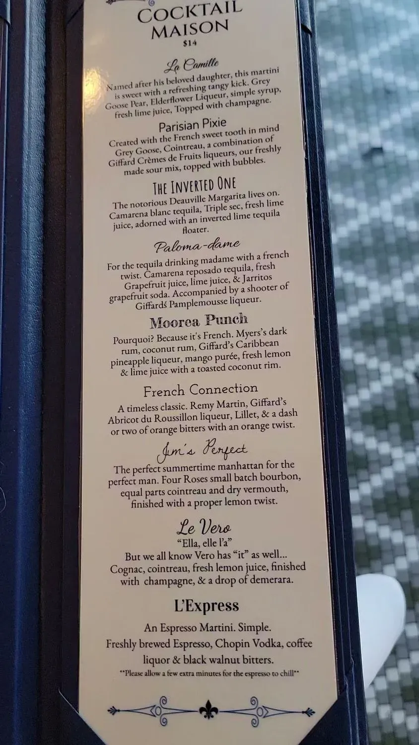 Menu 4