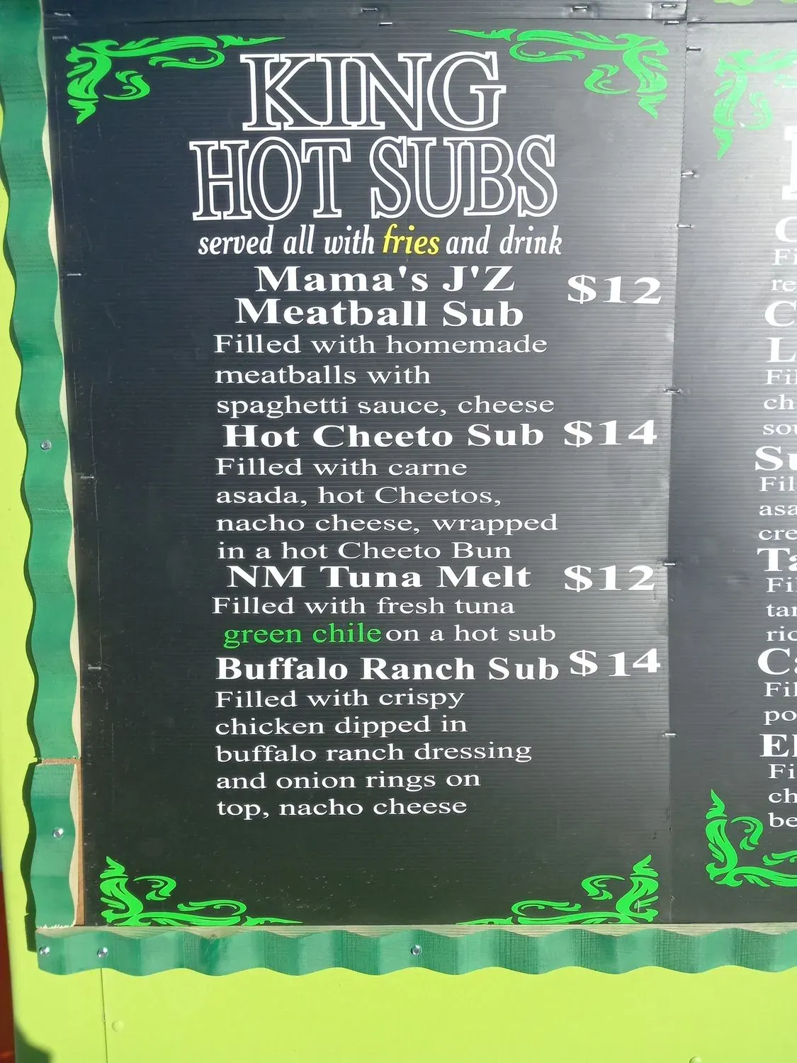 Menu 4