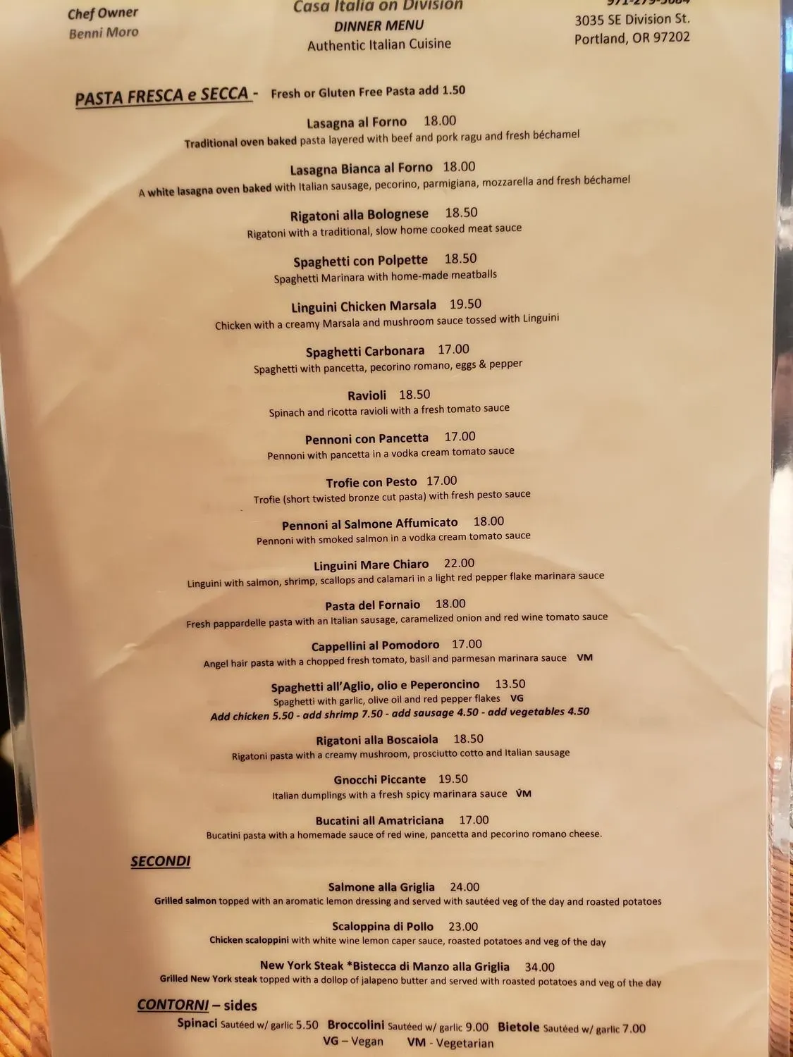 Menu 3