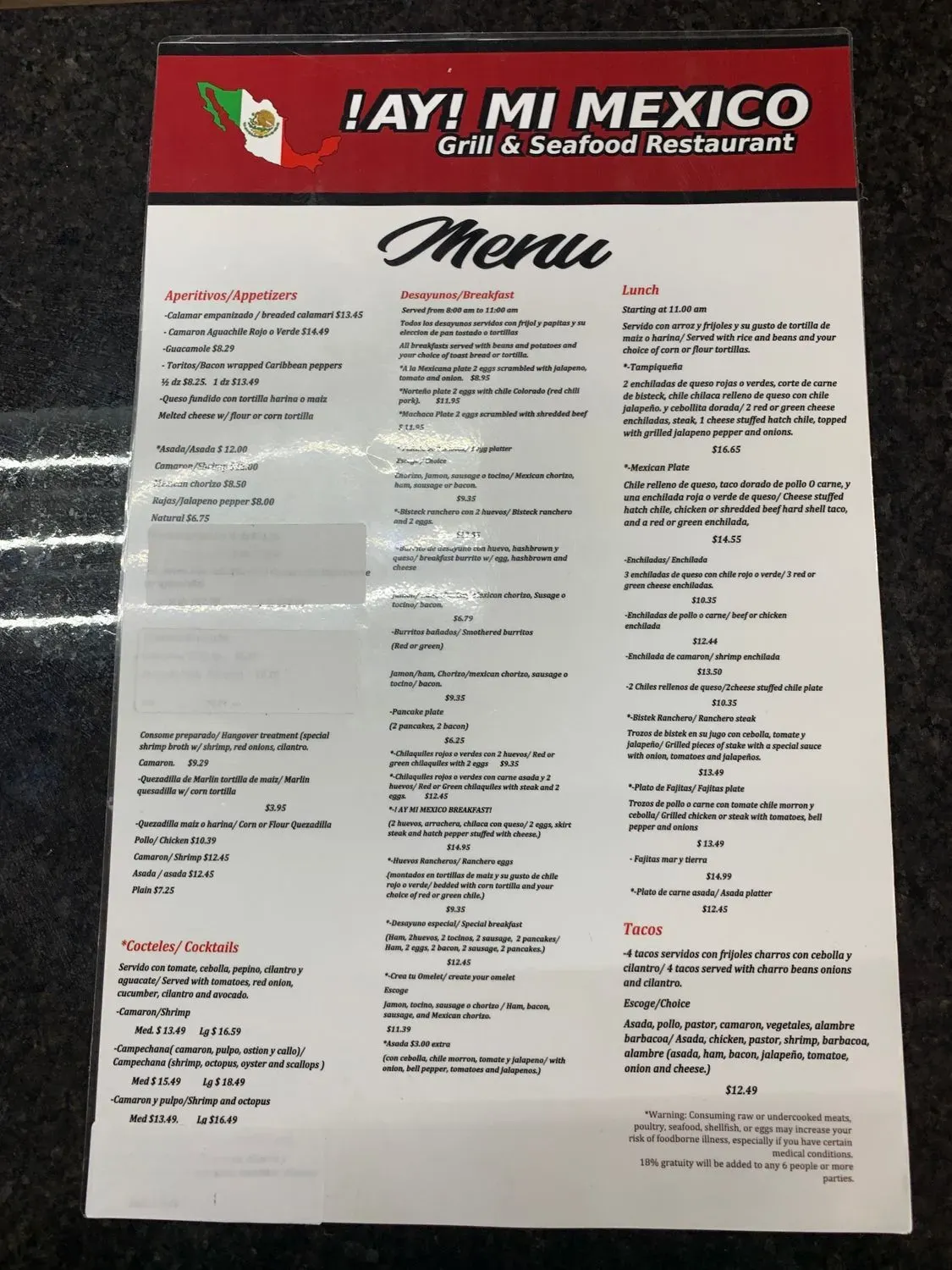 Menu 4