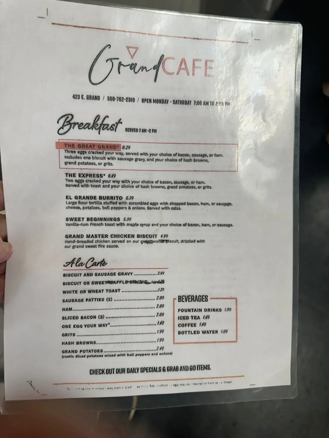 Menu 3