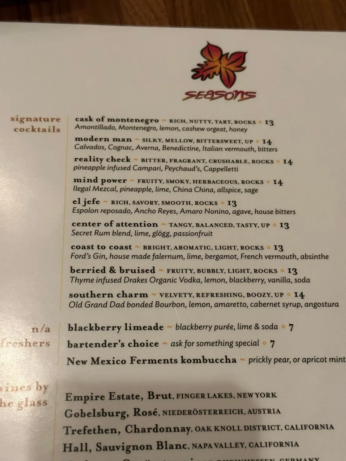 Menu 6