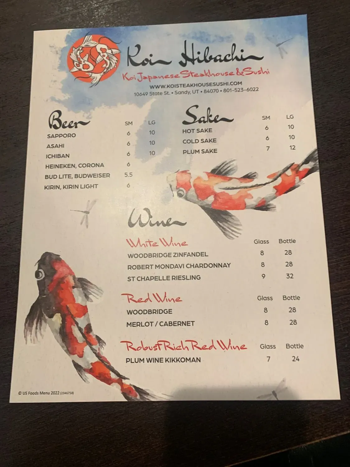 Menu 6