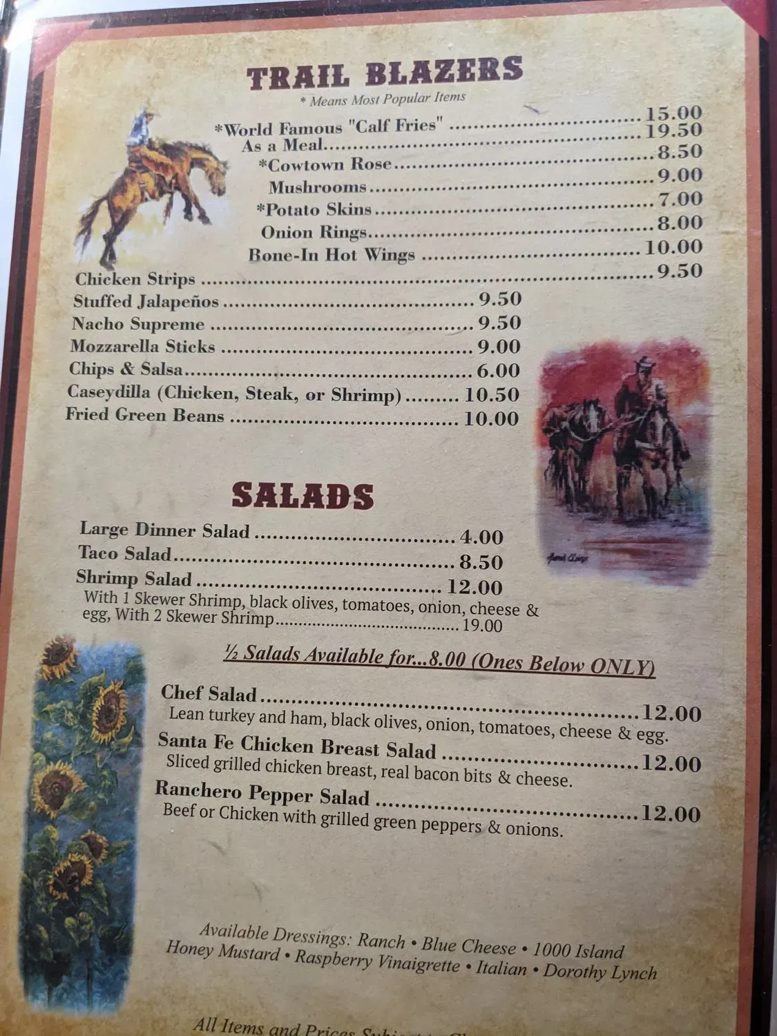 Menu 6