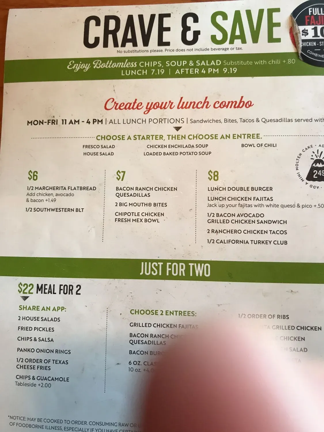 Menu 4