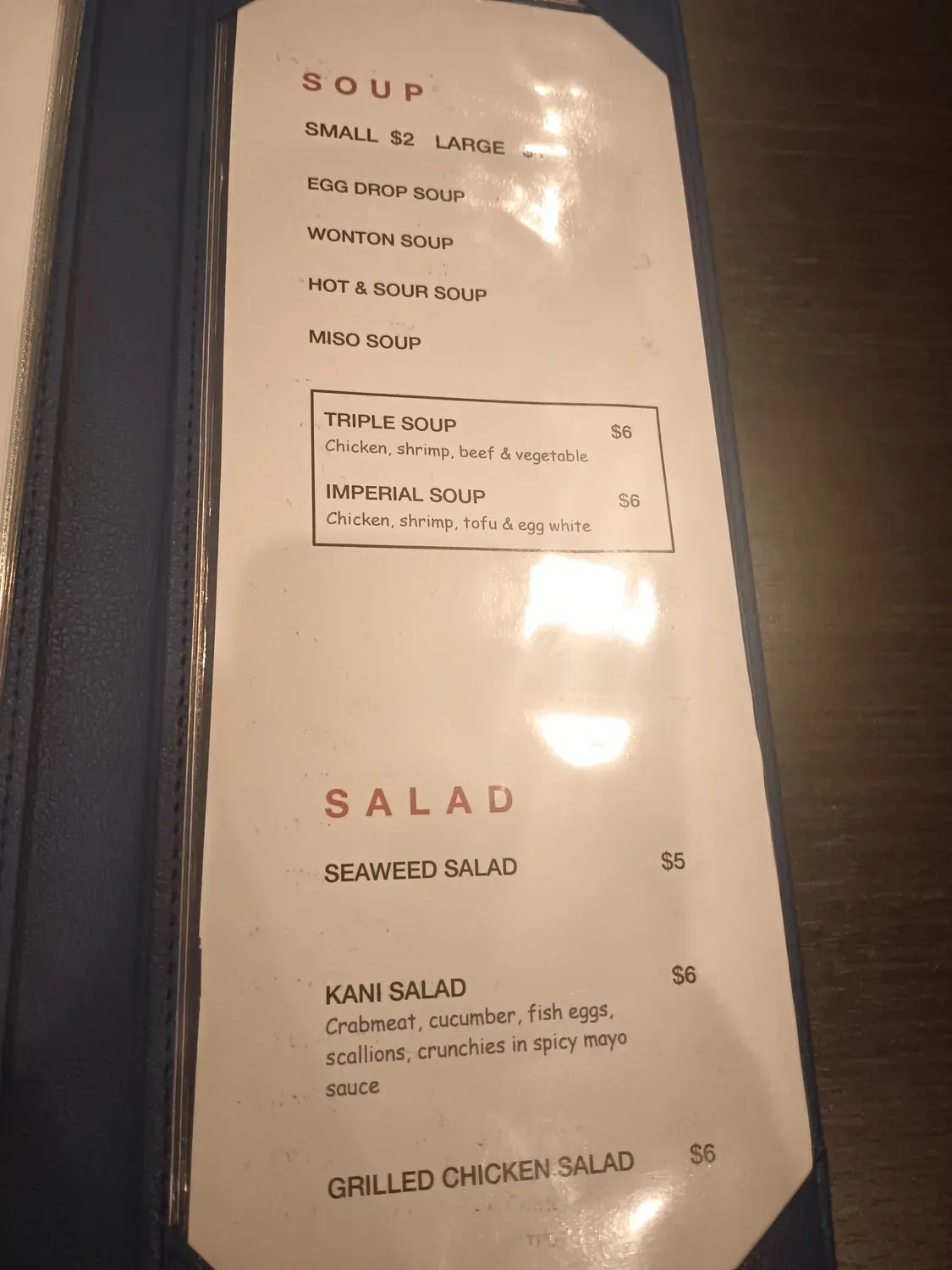 Menu 6