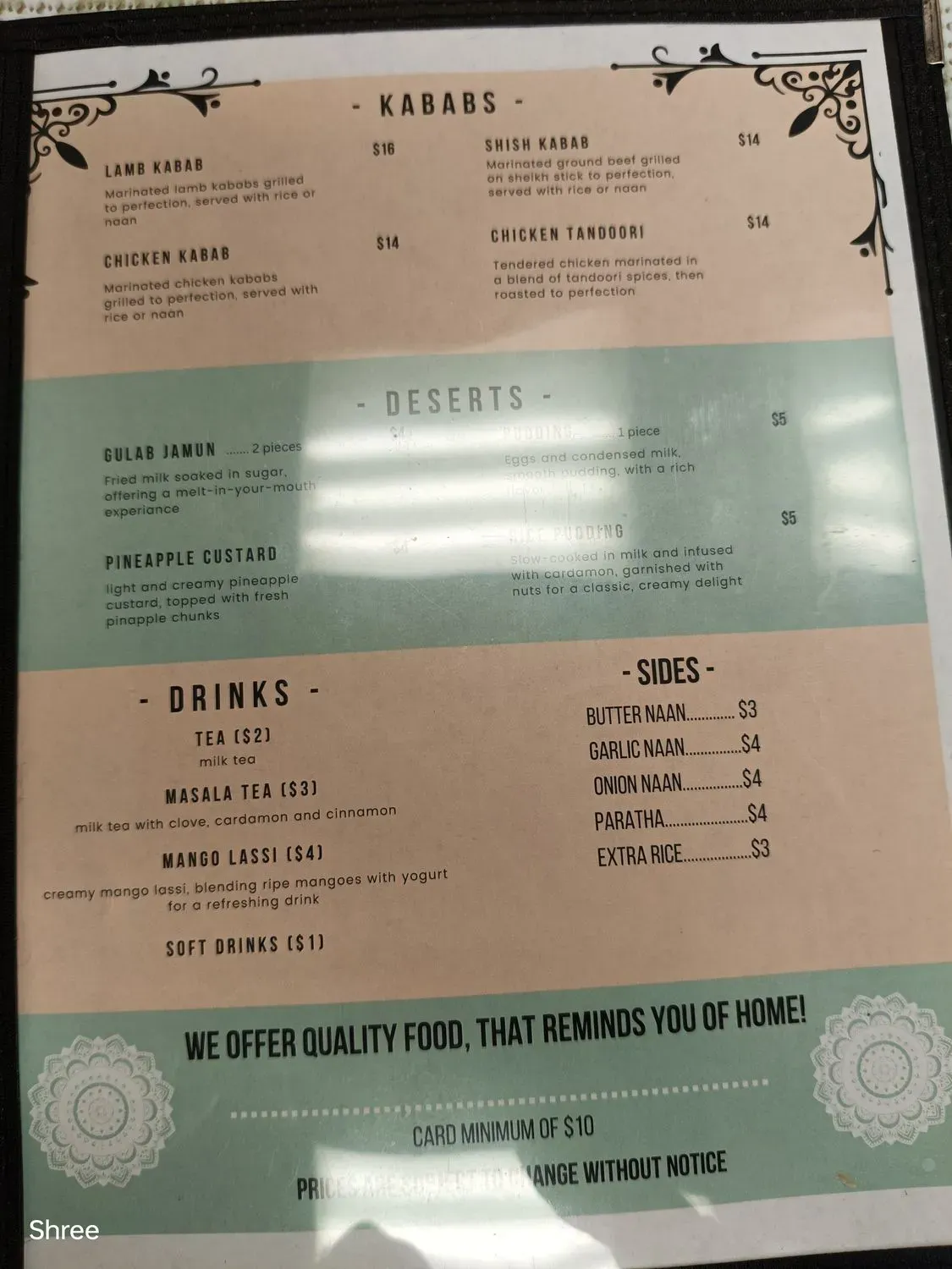 Menu 4