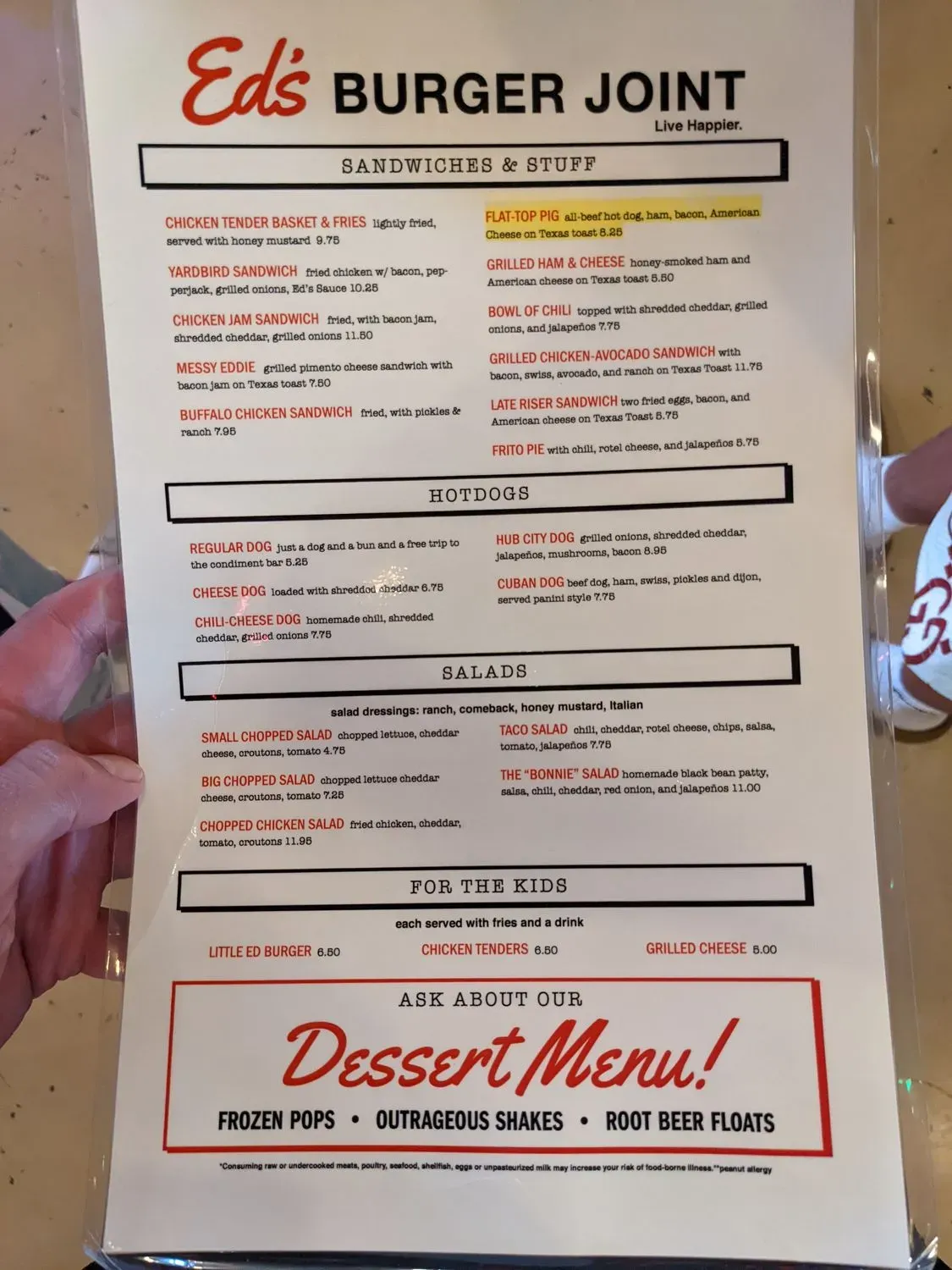 Menu 3