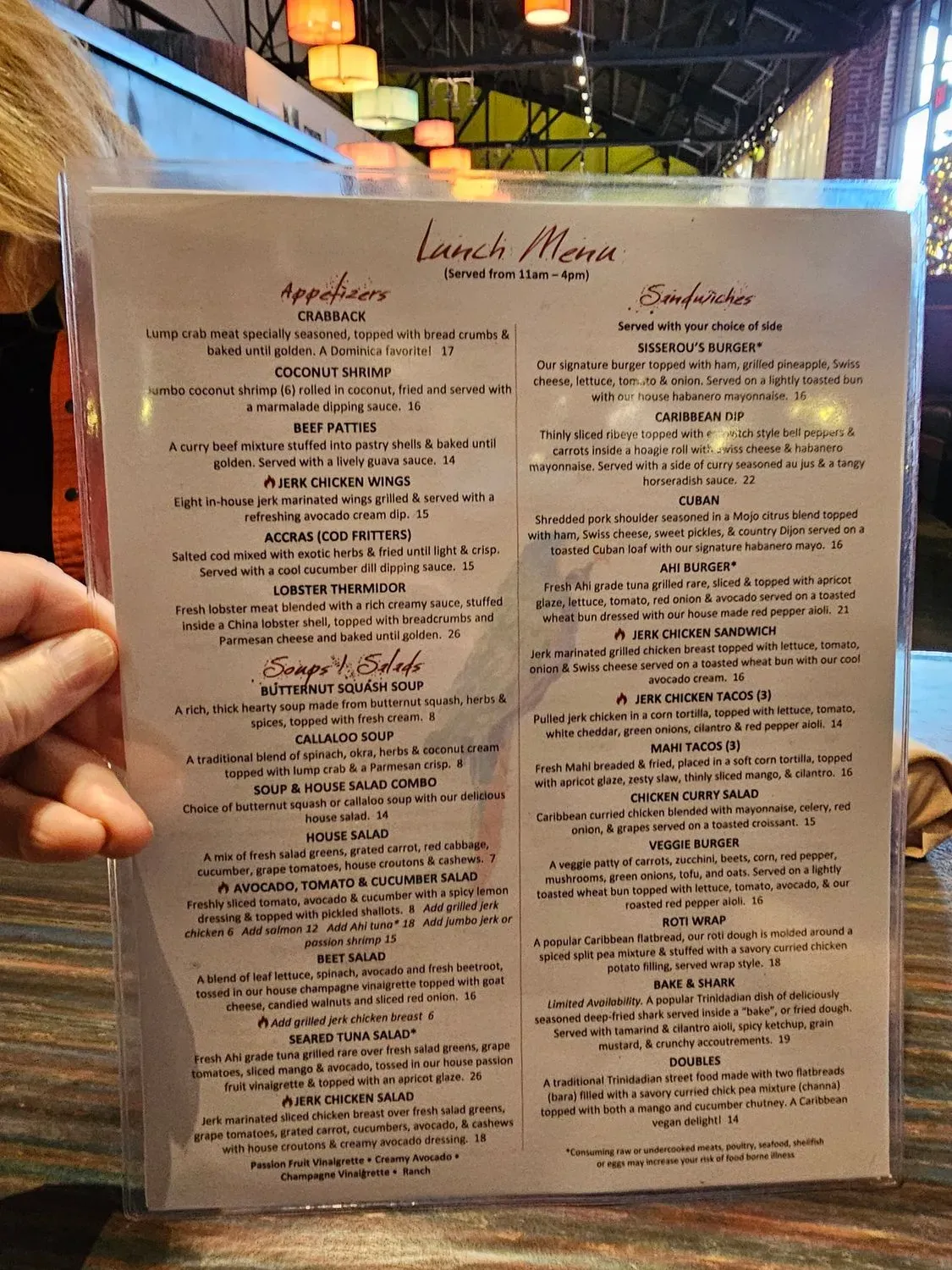 Menu 6