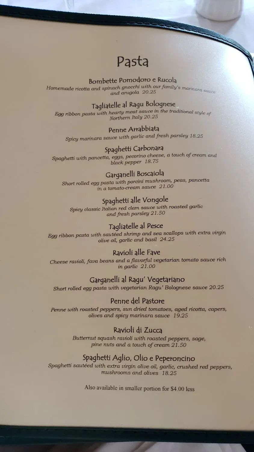 Menu 4