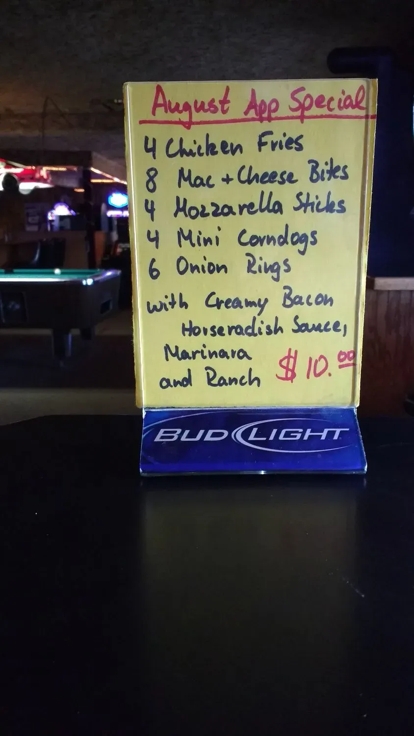 Rustic Hut Menu - Updated October 2025