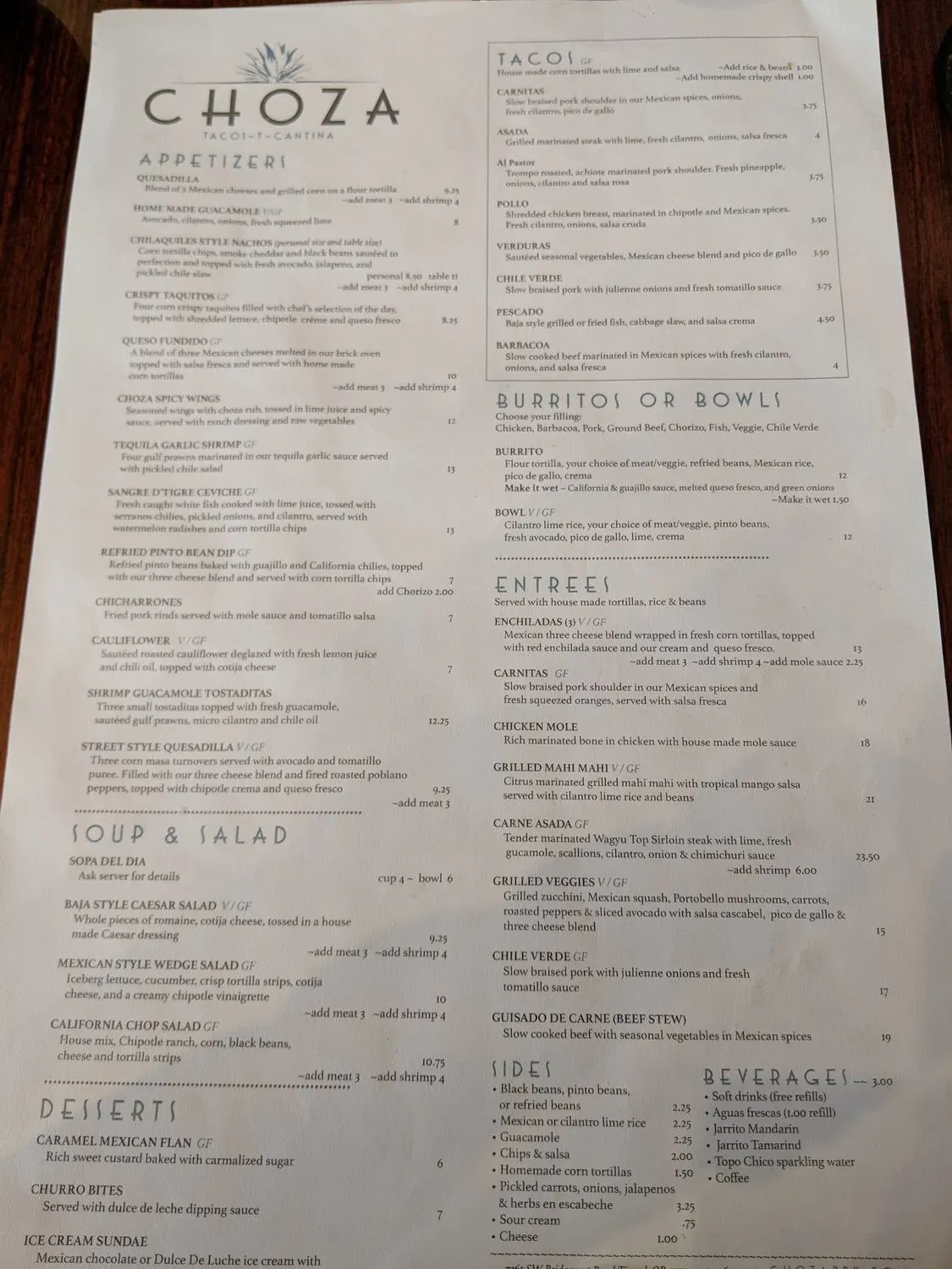 Menu 4