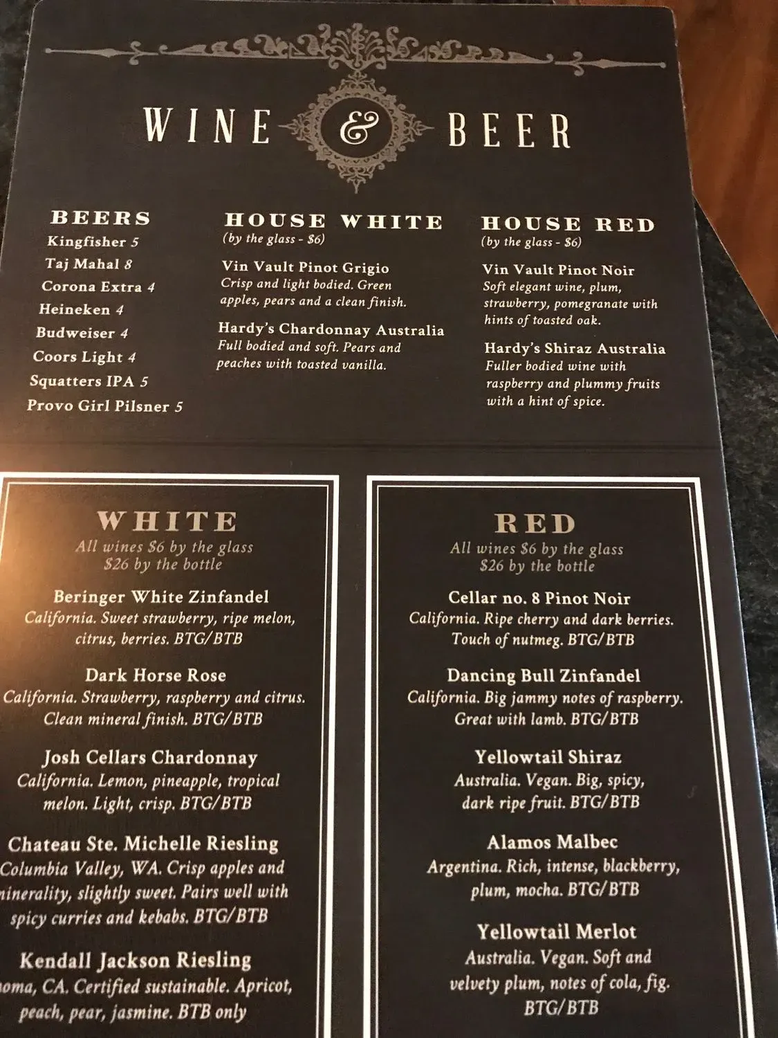 Menu 6