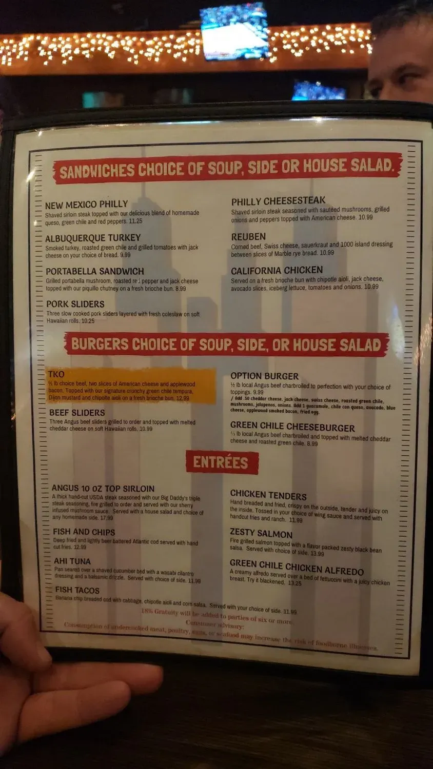 Menu 3