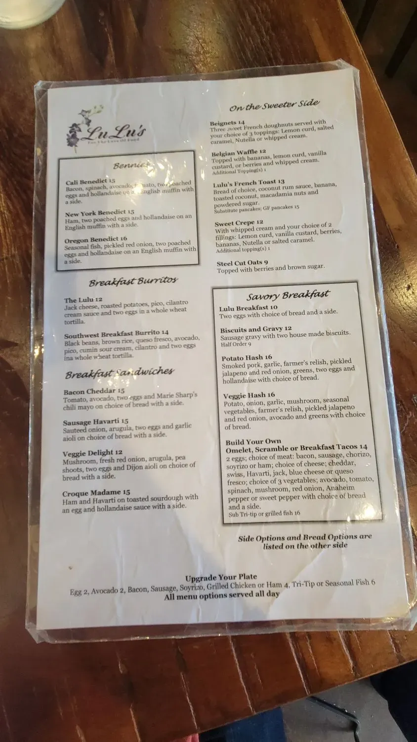 Menu 6