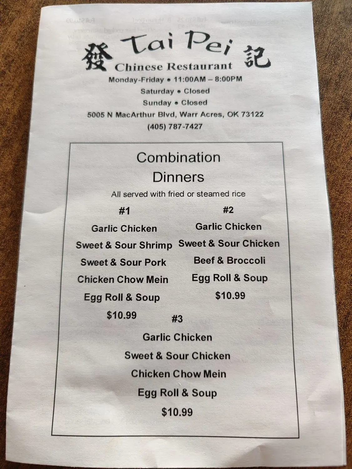 Menu 3