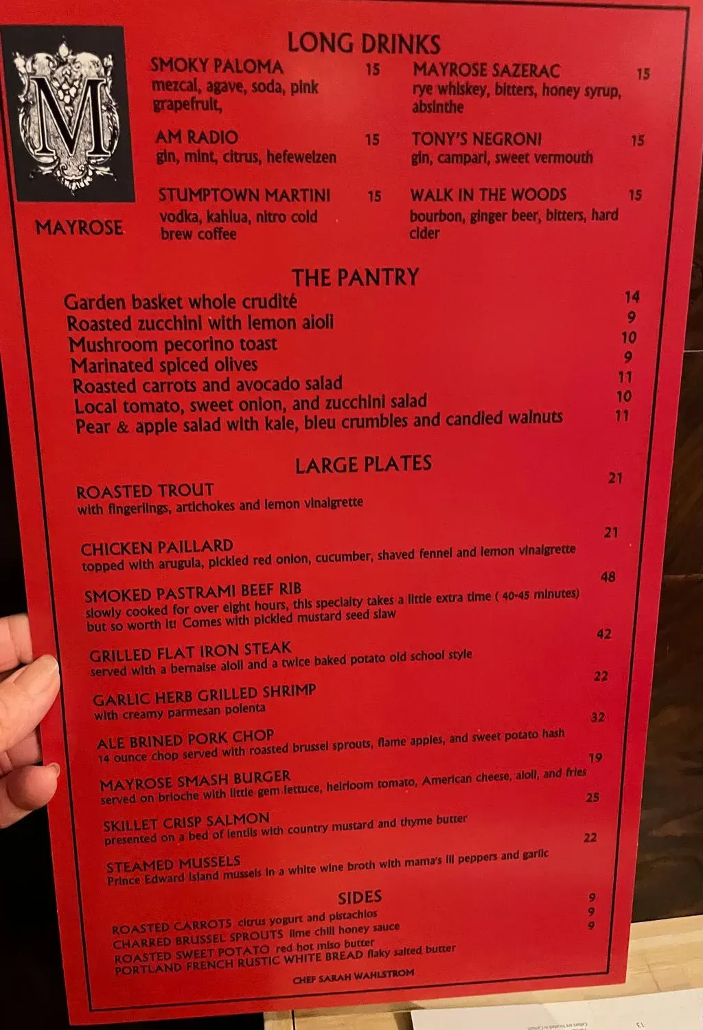 Menu 4