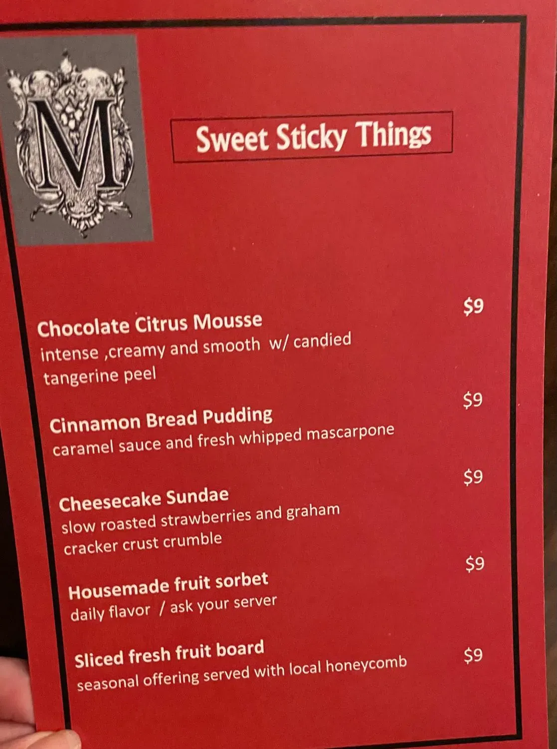 Menu 6