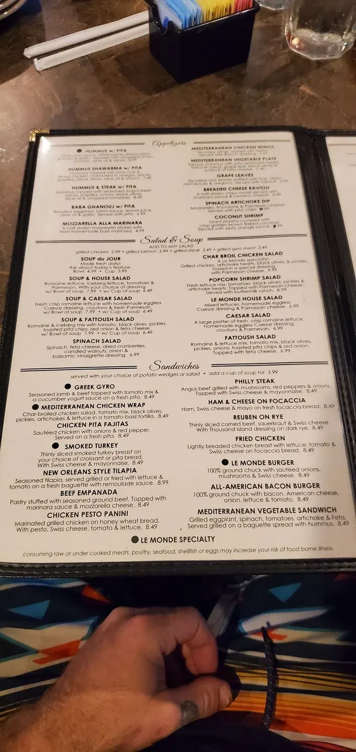 Menu 4