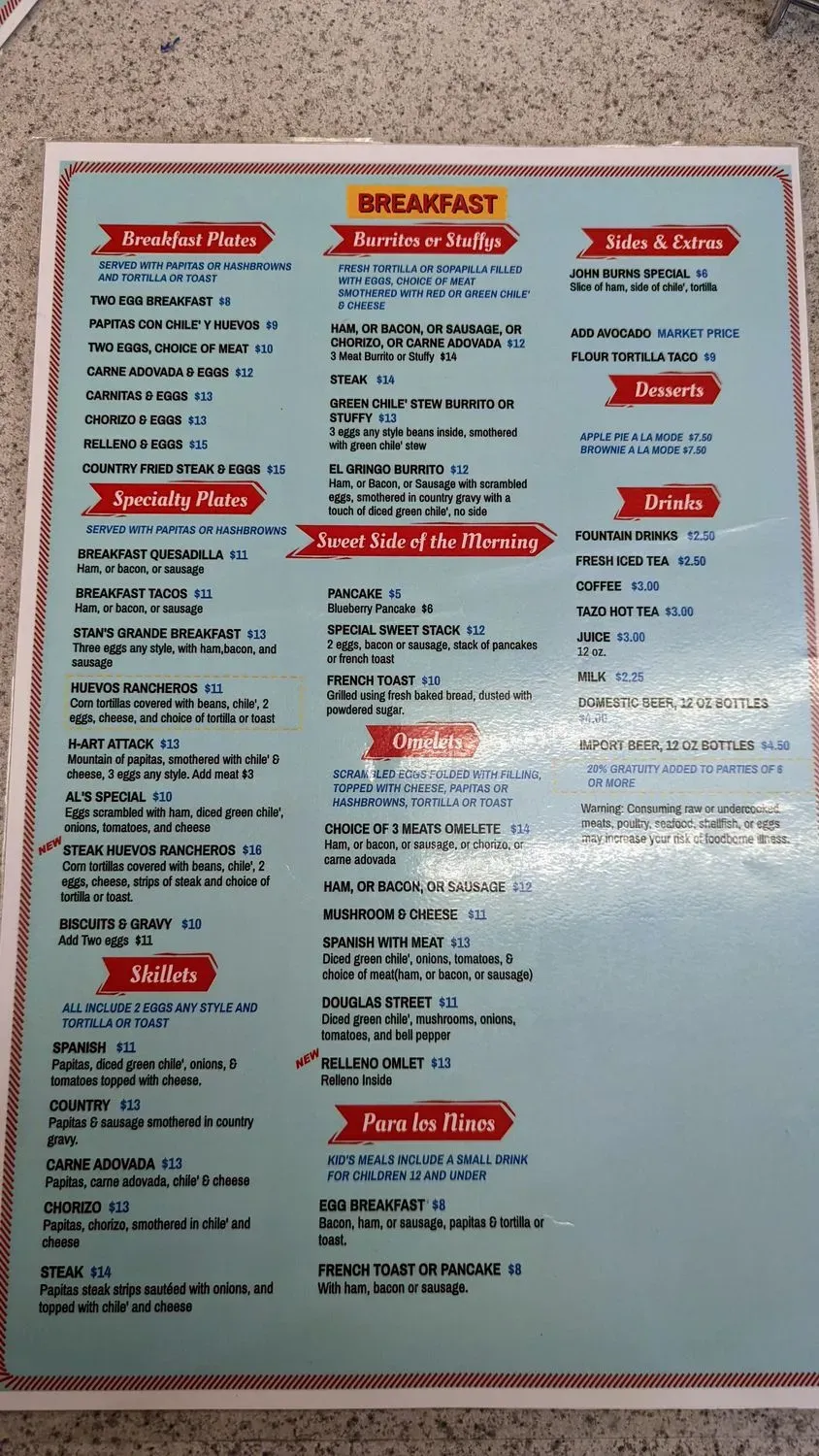 Menu 4