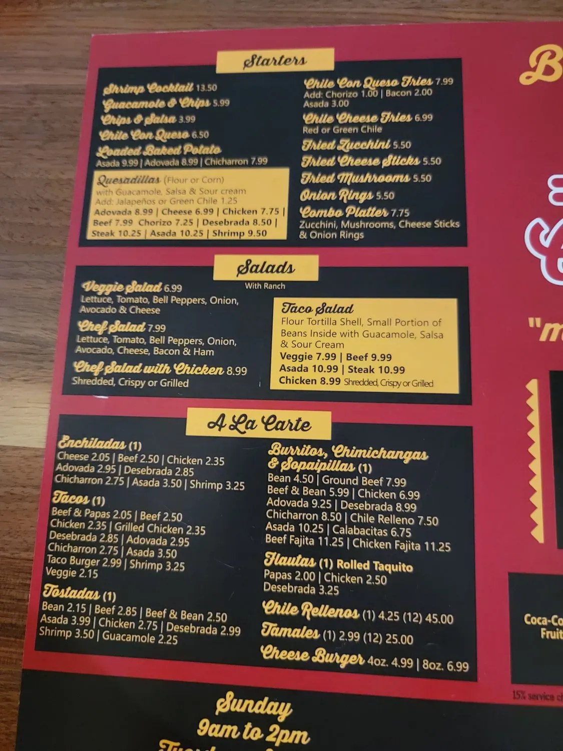 Menu 3