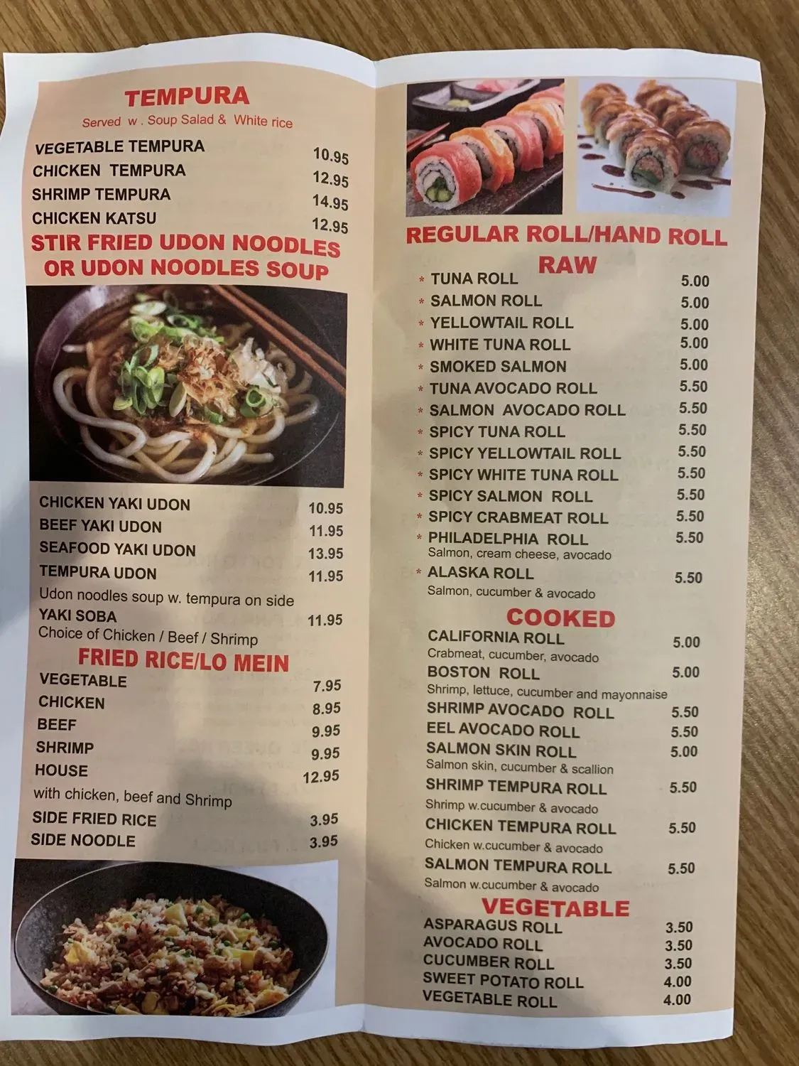 Menu 4