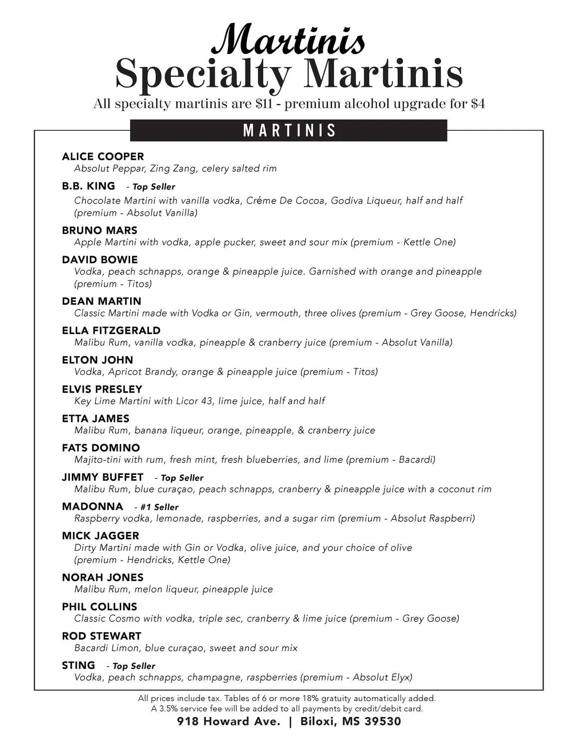 Menu 3