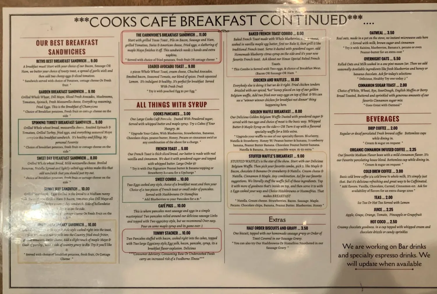 Menu 3