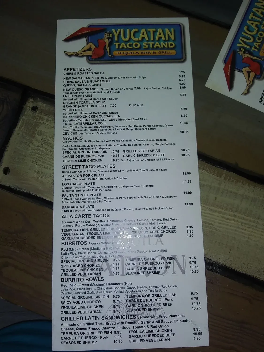 Menu 6