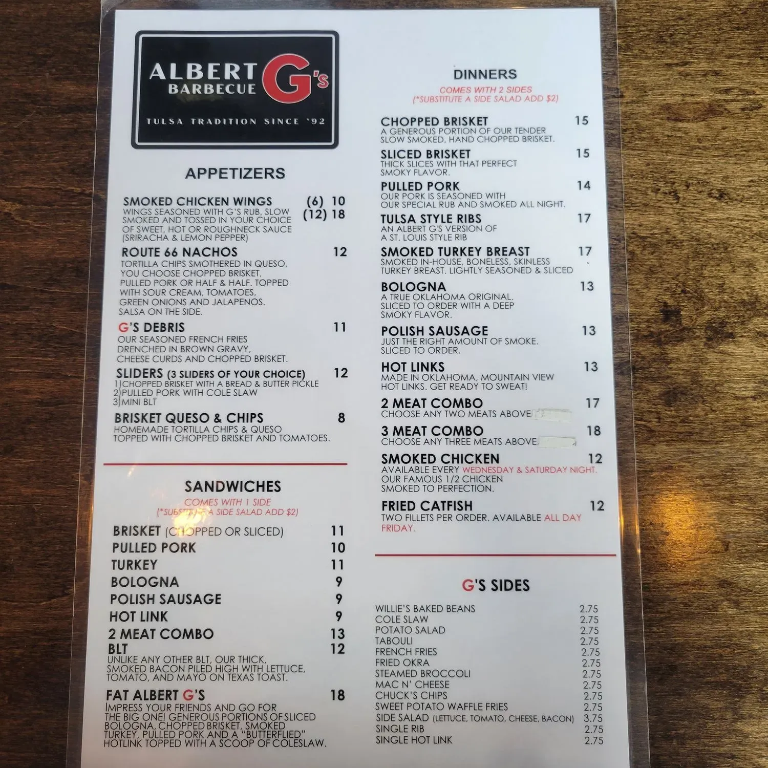 Menu 3