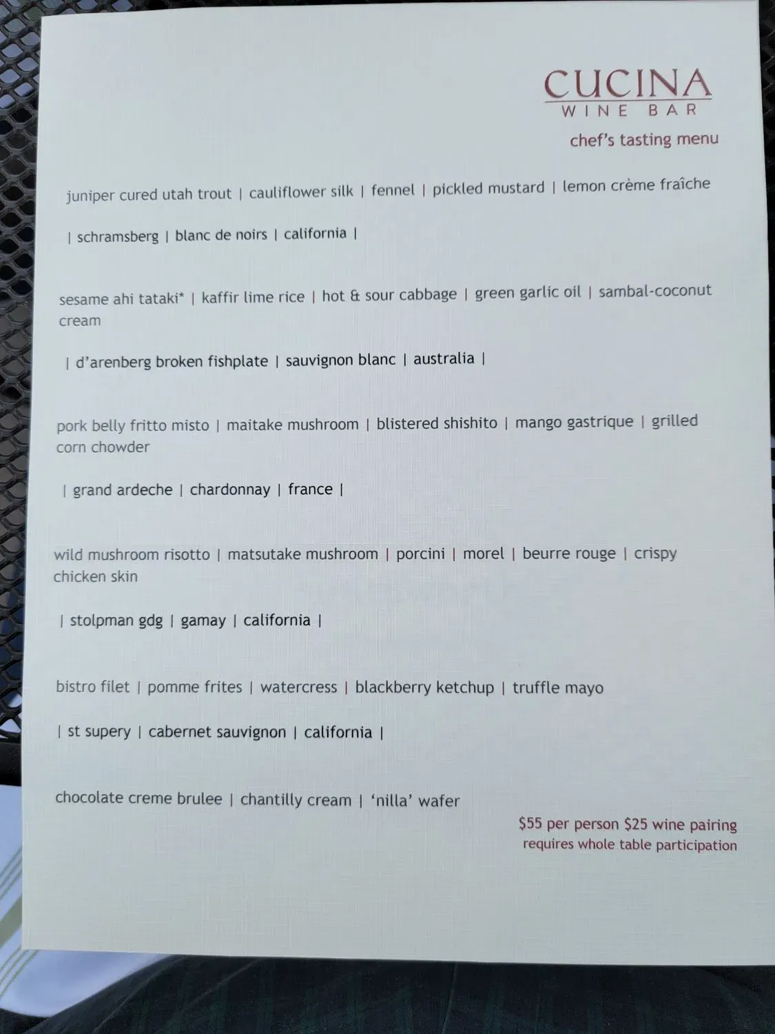 Menu 4