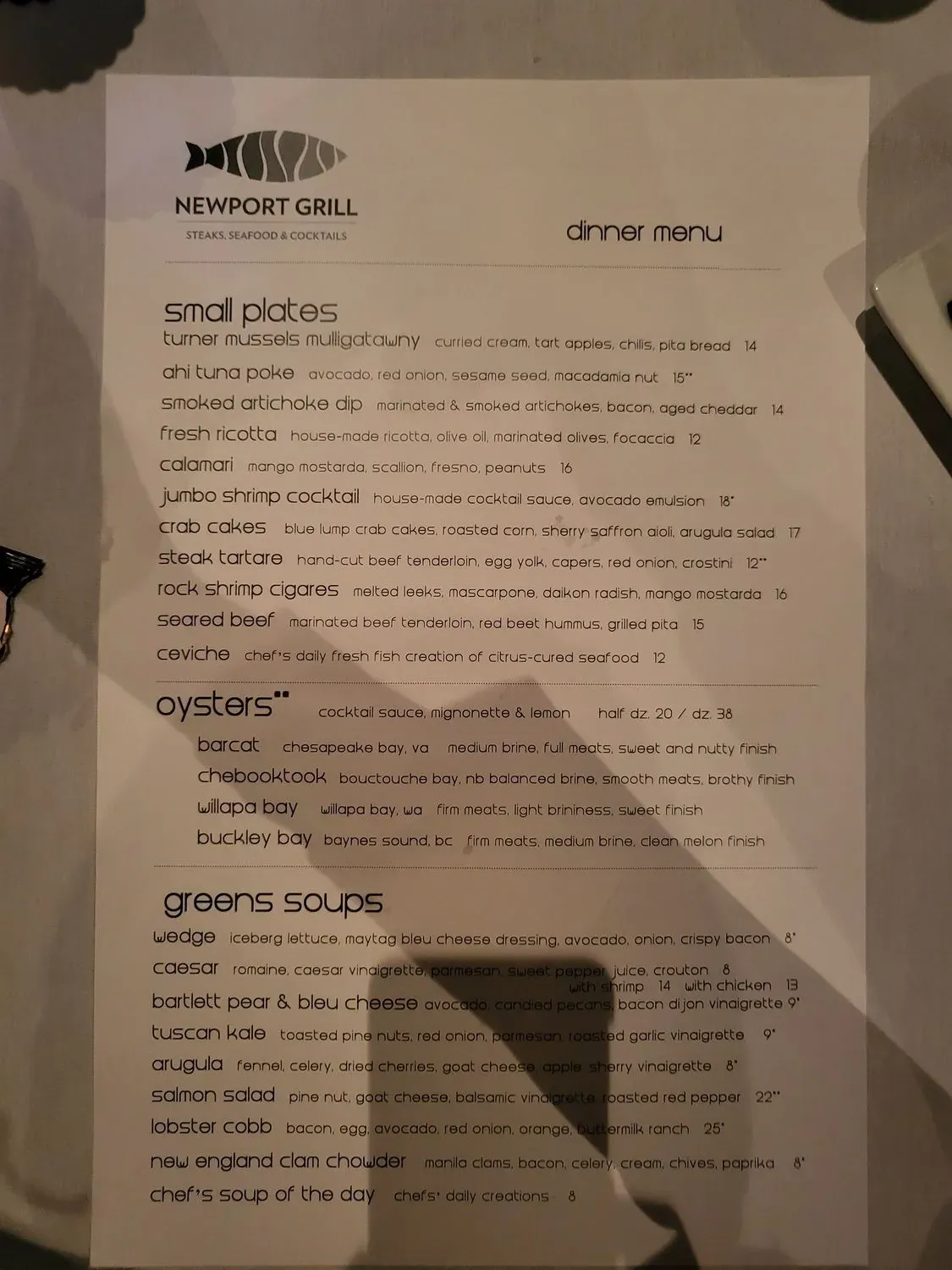 Menu 6