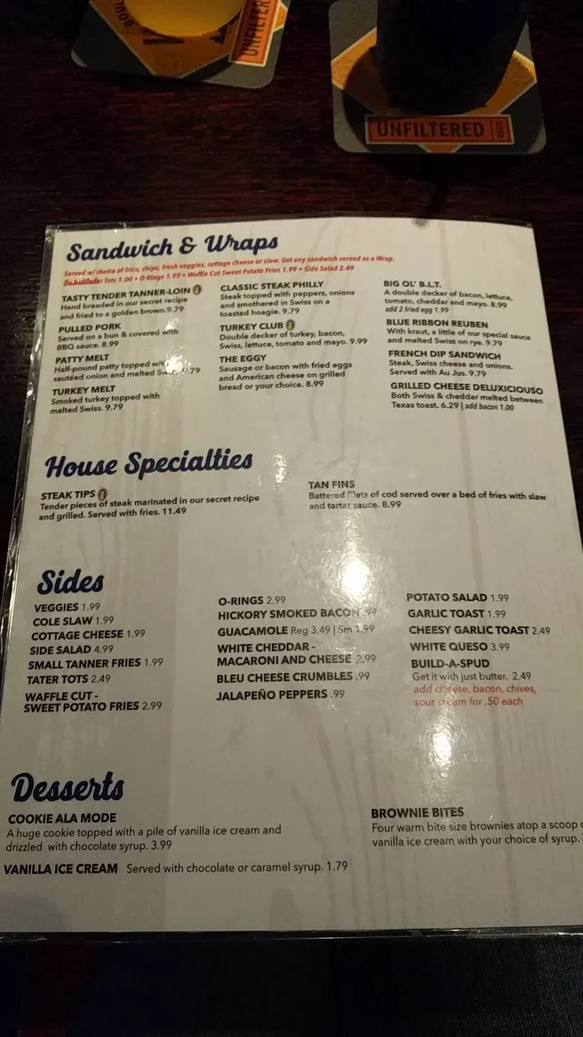 Menu 4