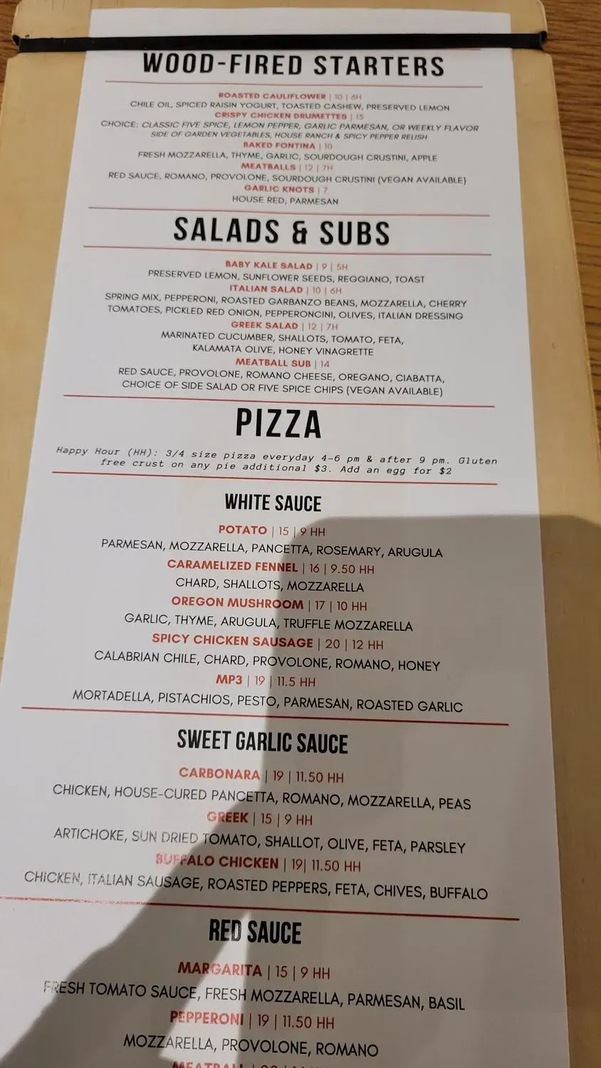 Menu 4