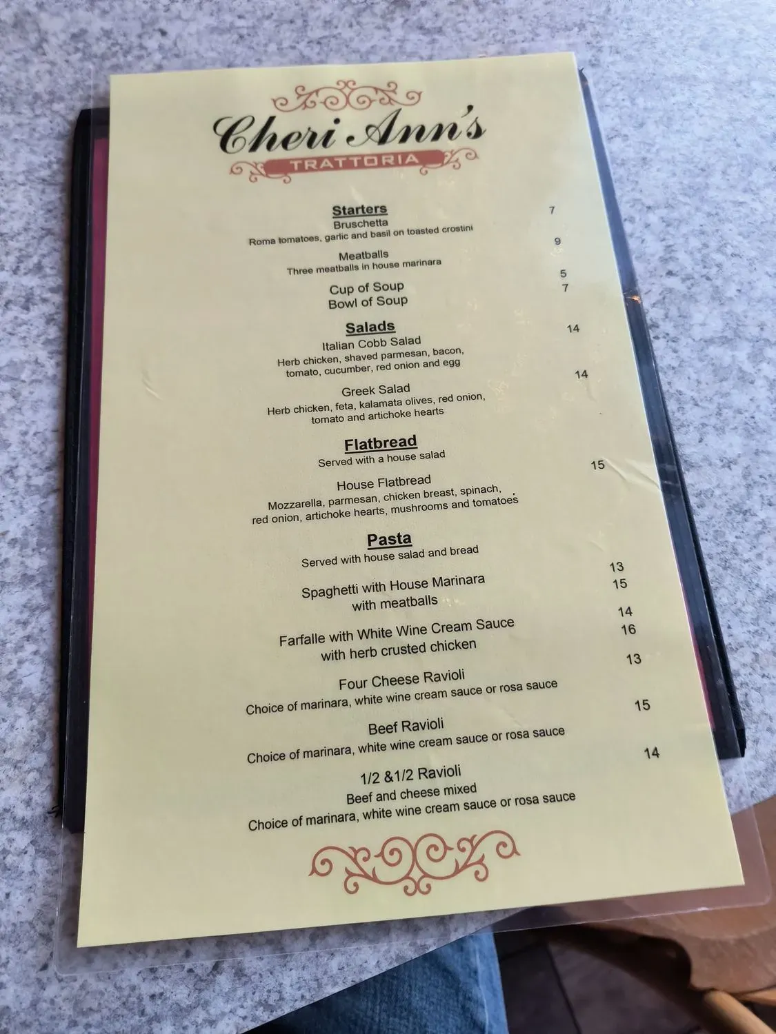 Menu 4