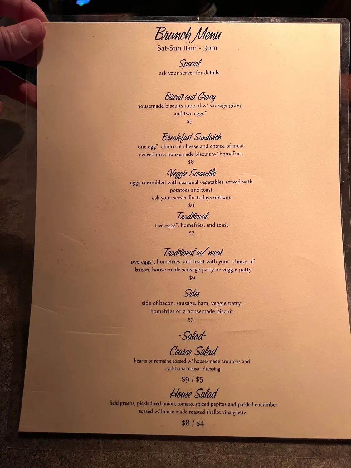 Menu 3